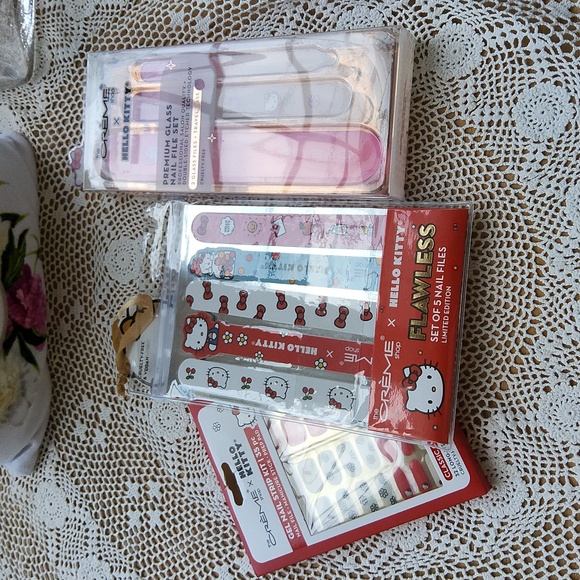 Sanrio Hello Kitty Nail care Trio, - Picture 1 of 7